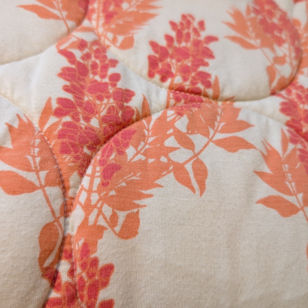Kate Quinn wisteria print bamboo circle quilt